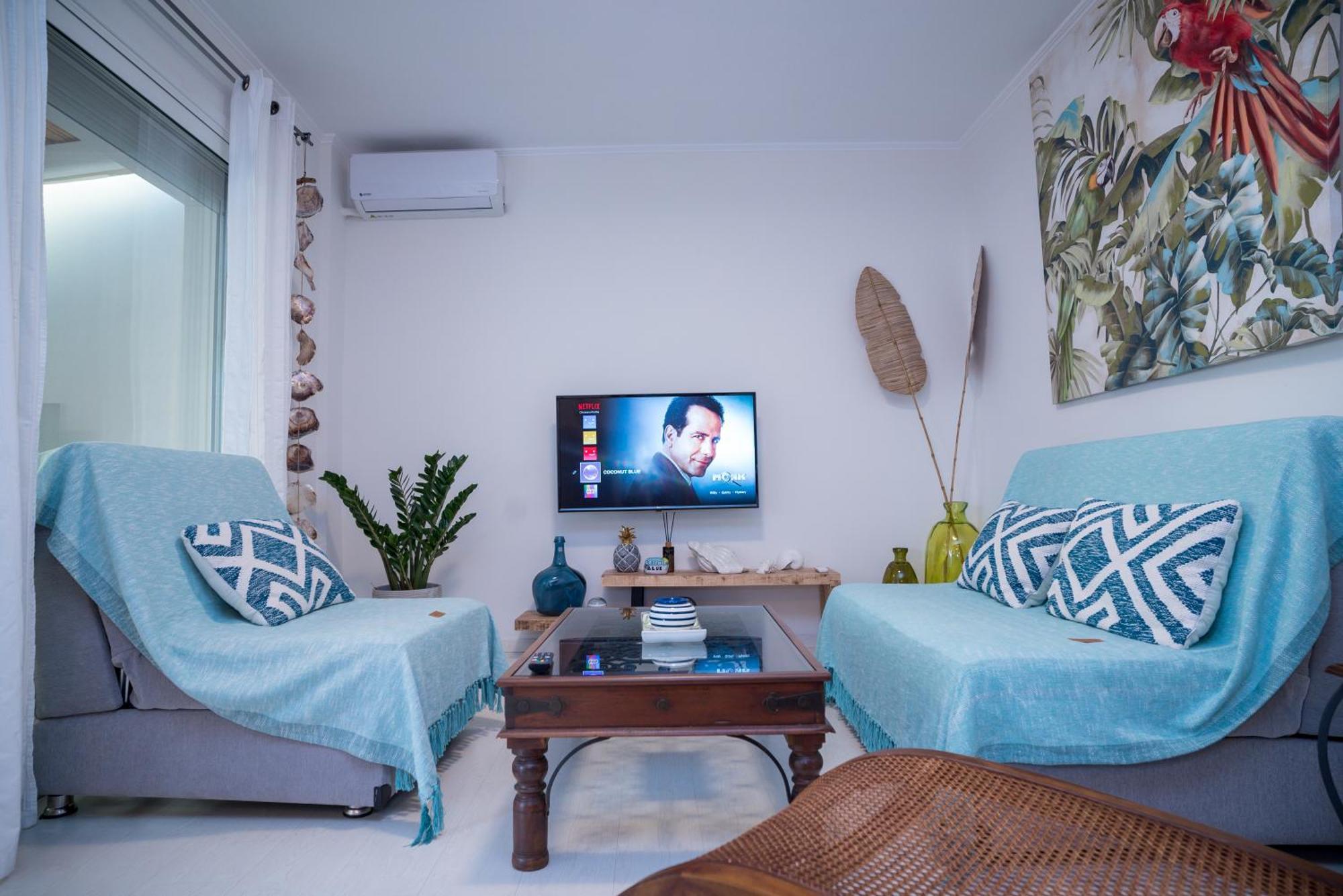 Coconut Blue Daire Itea Dış mekan fotoğraf