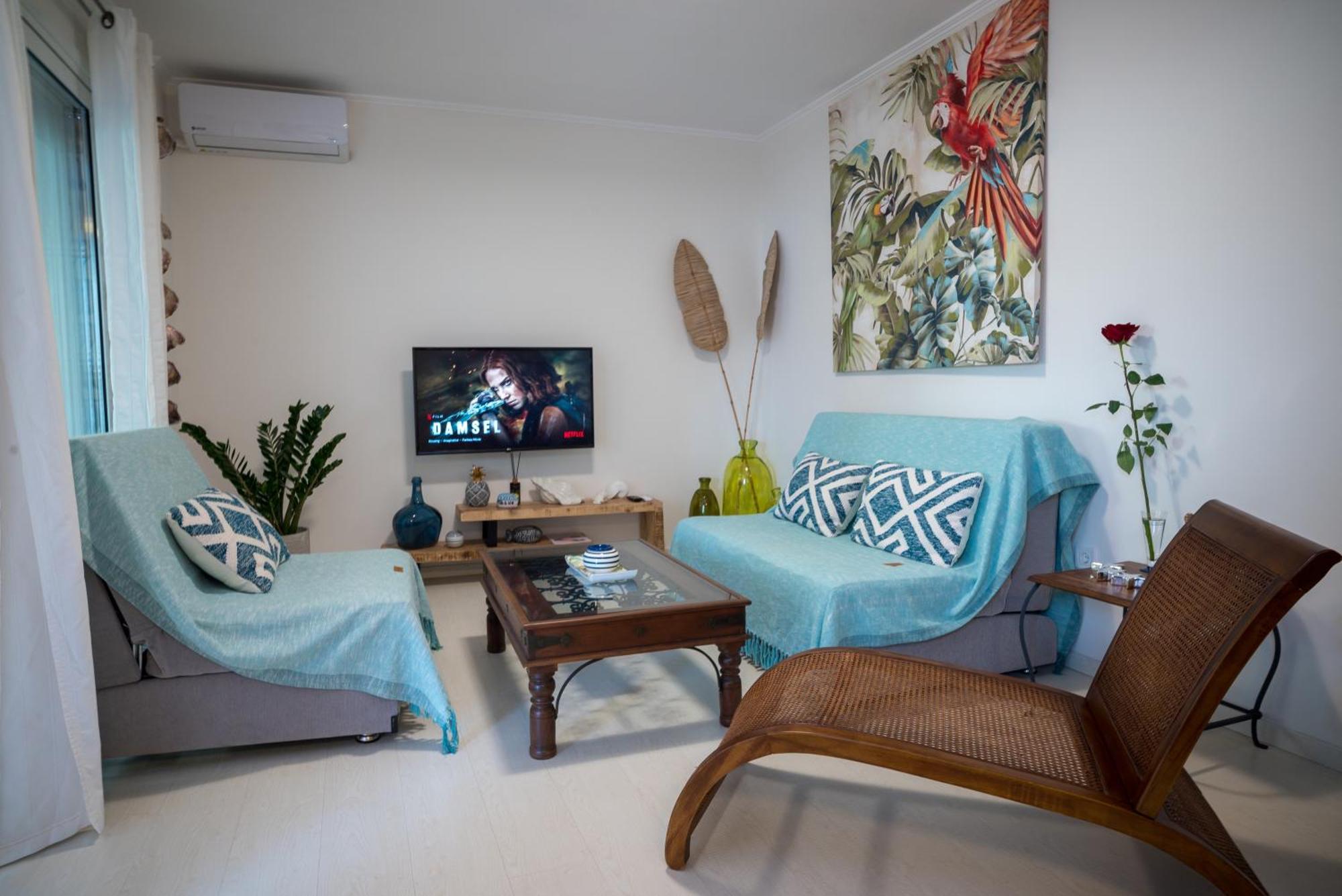 Coconut Blue Daire Itea Dış mekan fotoğraf